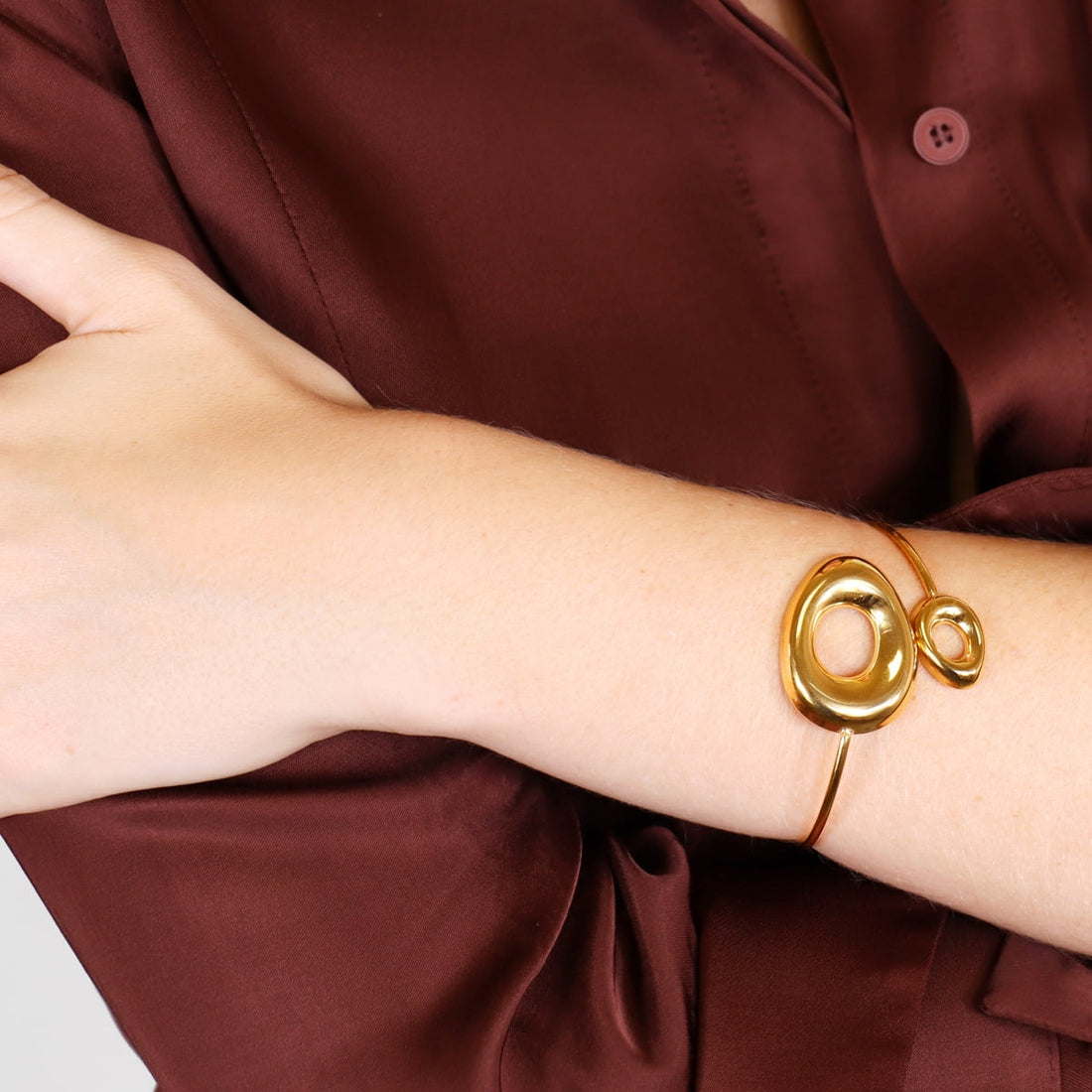 Pulsera Melt Slava Dorado Anartxy
