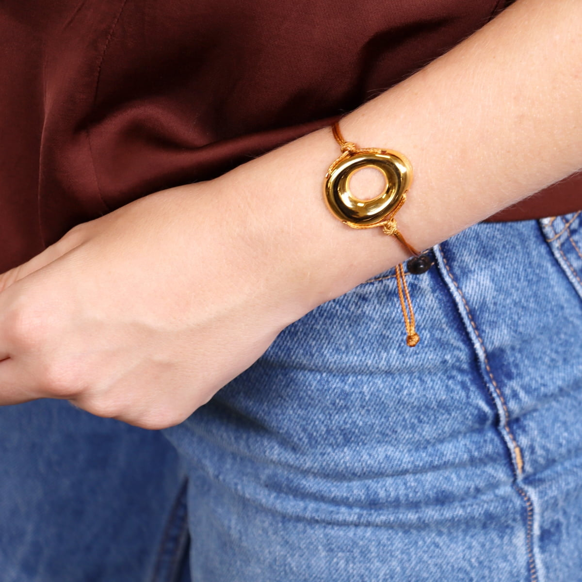 Pulsera Melt Volya Dorado Anartxy