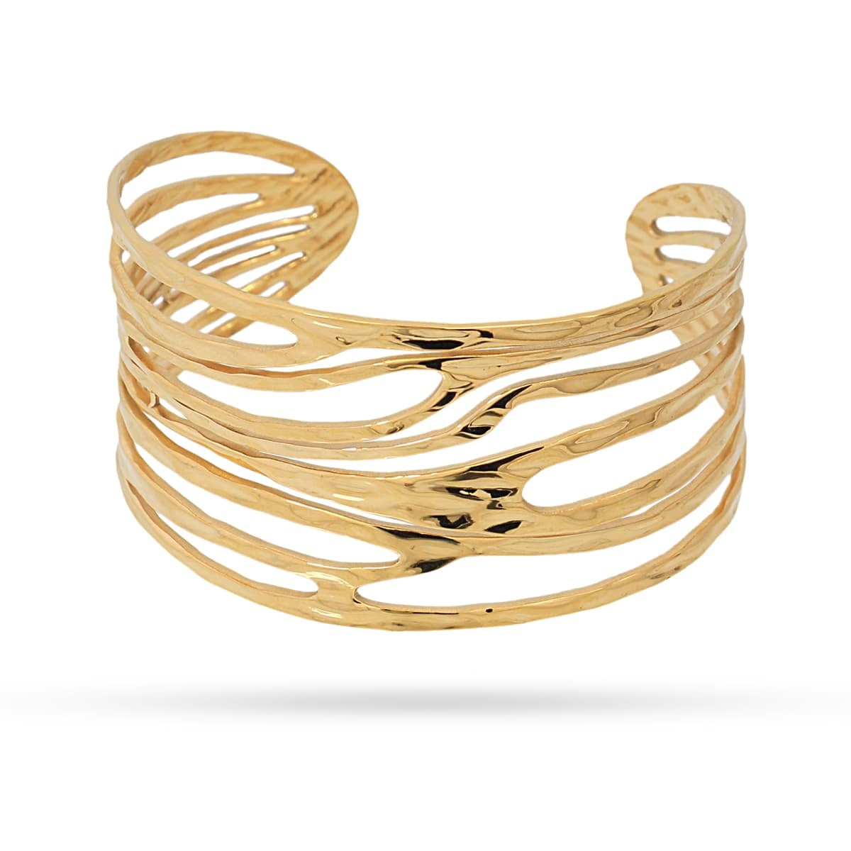 Pulsera Waves Multitwist Dorado Anartxy