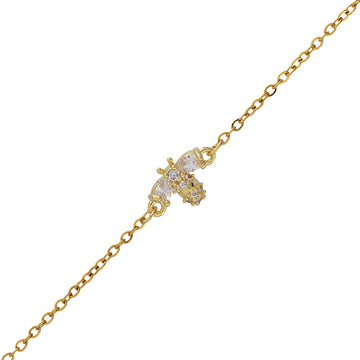 Pulsera Charming Bee Dorado Anartxy