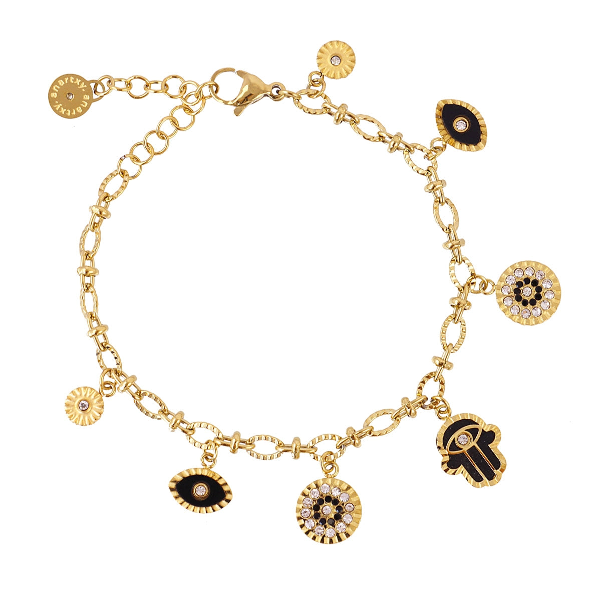 Pulsera Mystic Radiosa Negro Anartxy