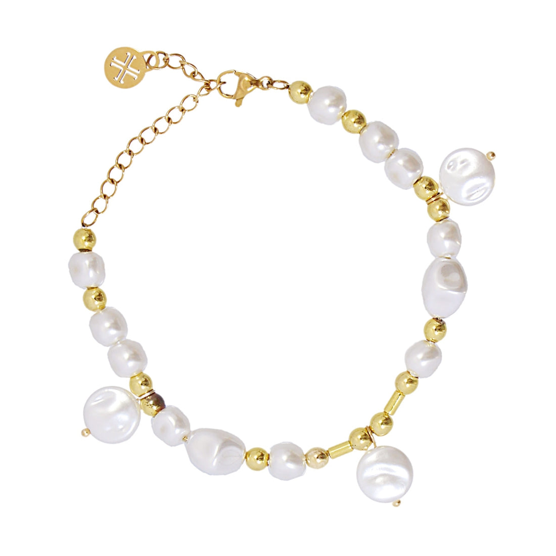Pulsera Tide Hera Dorado Anartxy