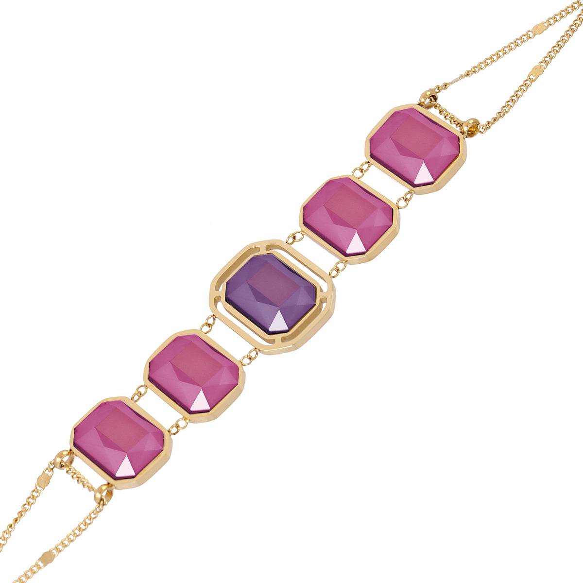Pulsera Pixels Lunitha Rosa Anartxy