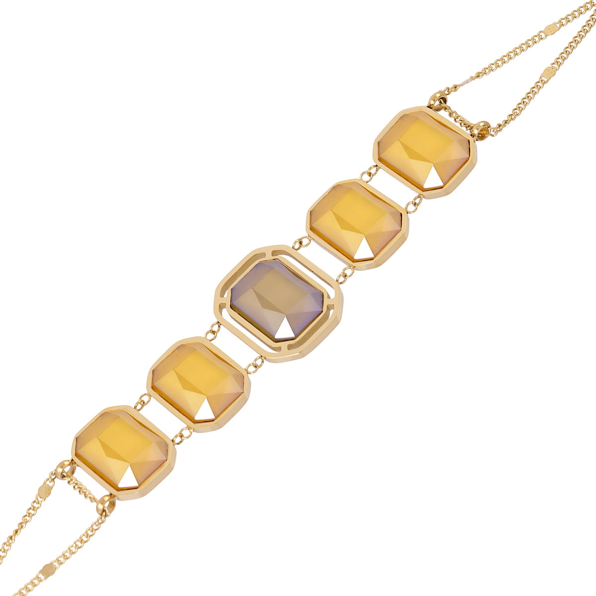 Pulsera Pixels Lunitha Amarillo Anartxy
