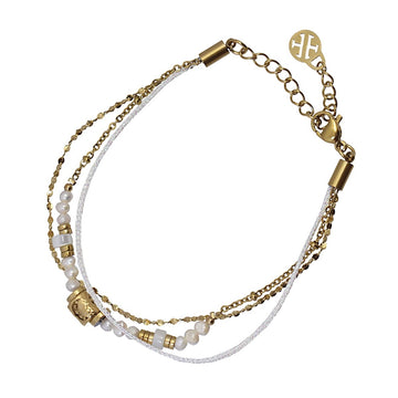 Pulsera Portixol Blanco Anartxy