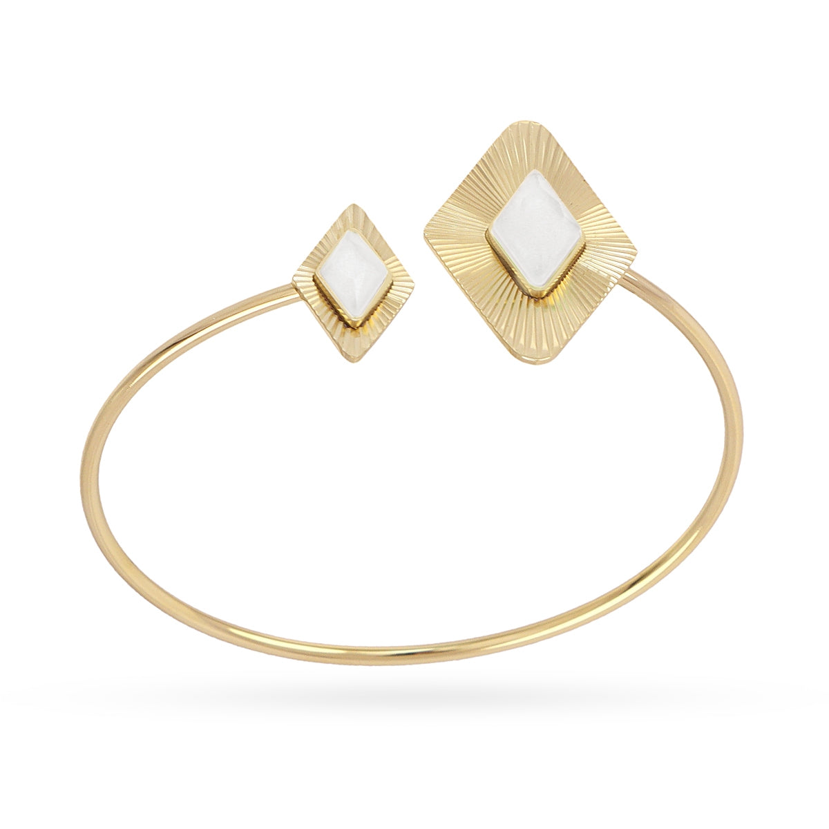 Pulsera Prisma Angled Blanco Anartxy