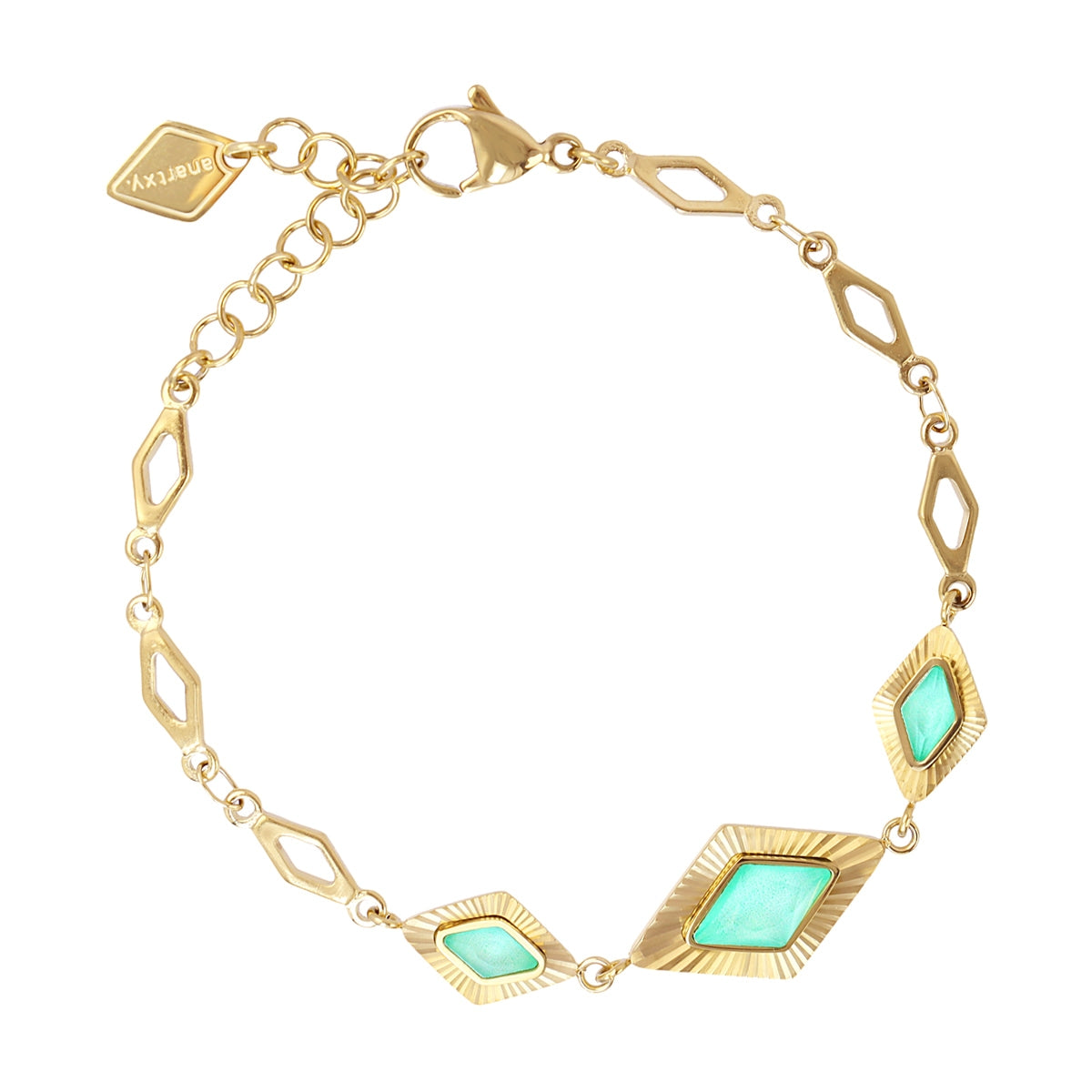 Pulsera Prisma Caelix Verde Anartxy