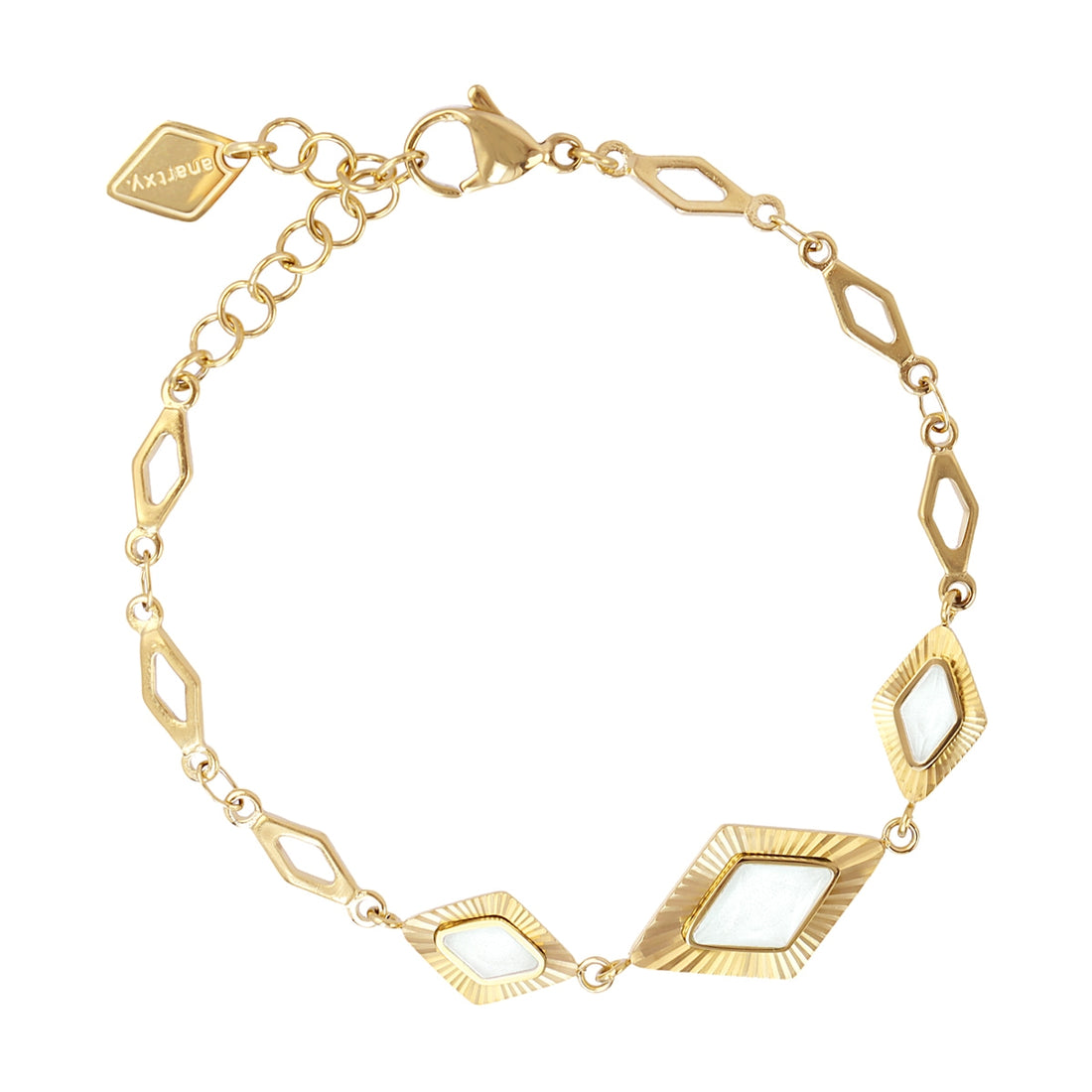 Pulsera Prisma Caelix Blanco Anartxy