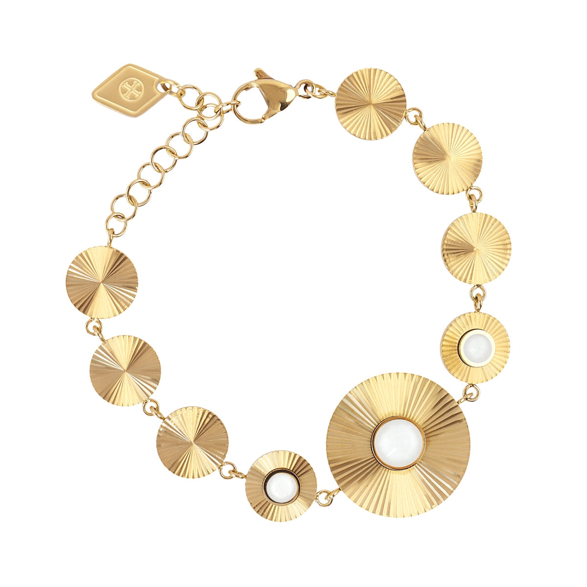 Pulsera Prisma Elux Blanco Anartxy