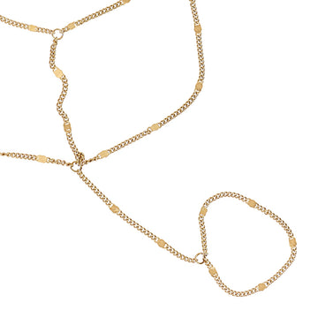 Pulsera Rainfall Aristia Dorado Anartxy