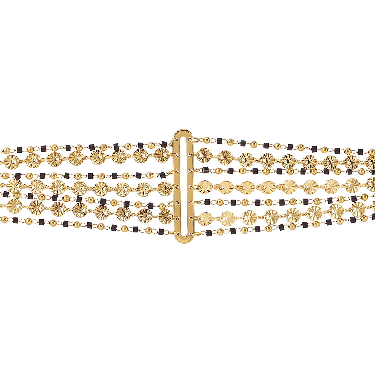 Pulsera Rainfall Aurora Negro Anartxy