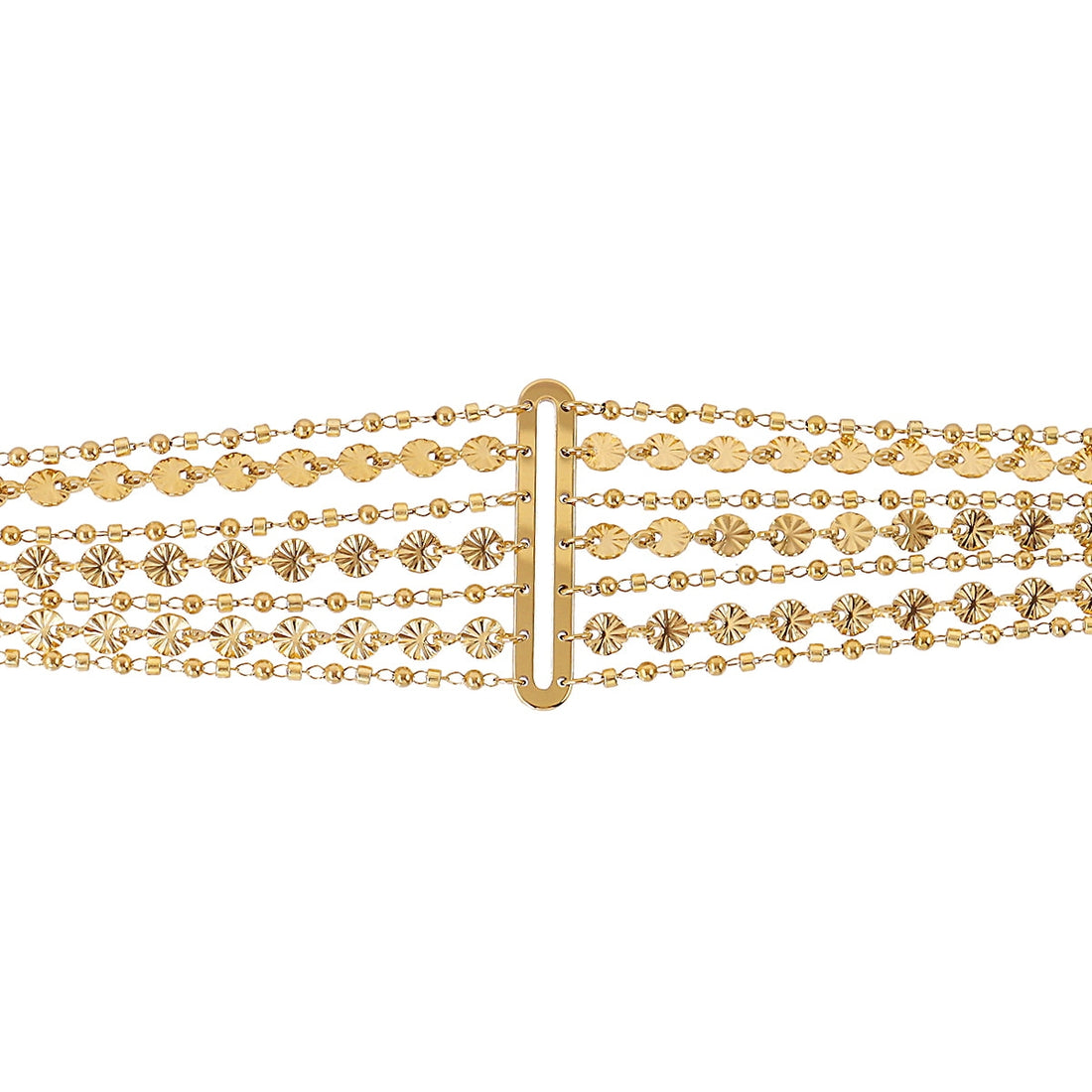 Pulsera Rainfall Aurora Dorado Anartxy