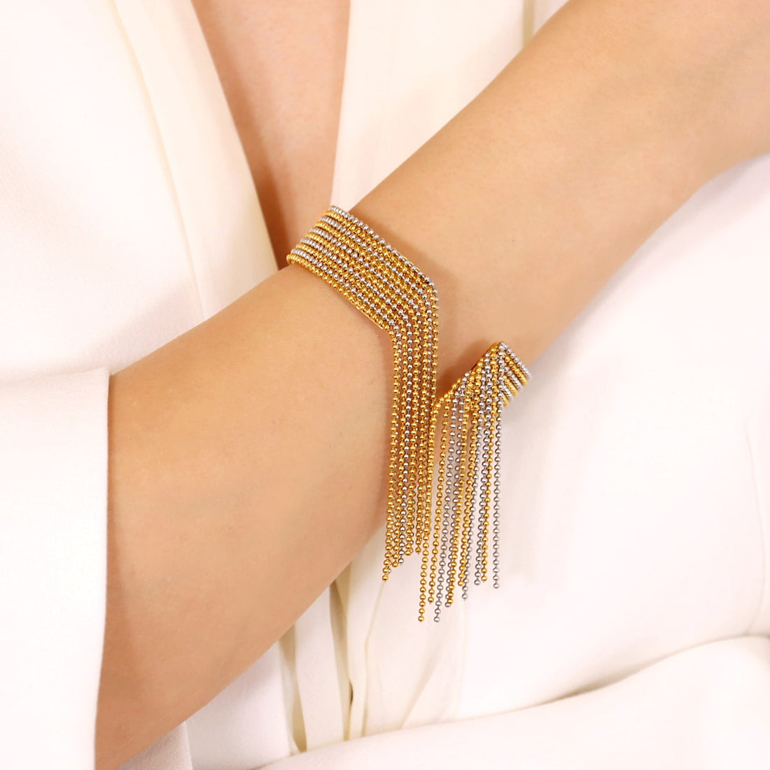 Pulsera Rainfall Stariel Dorado Anartxy