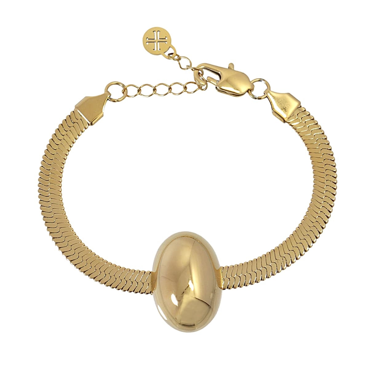 Pulsera Serrilda Dorado Anartxy
