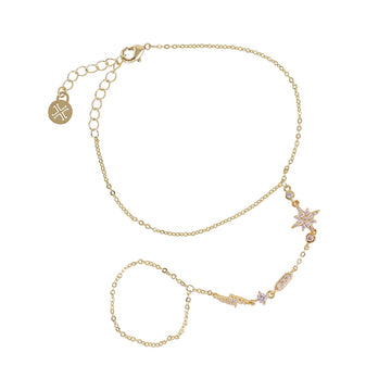 Pulsera Shine Devyn Dorado Anartxy