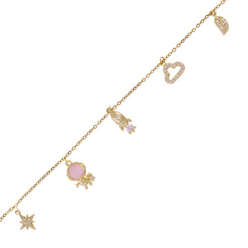 Pulsera Shine Fine Dorado Anartxy