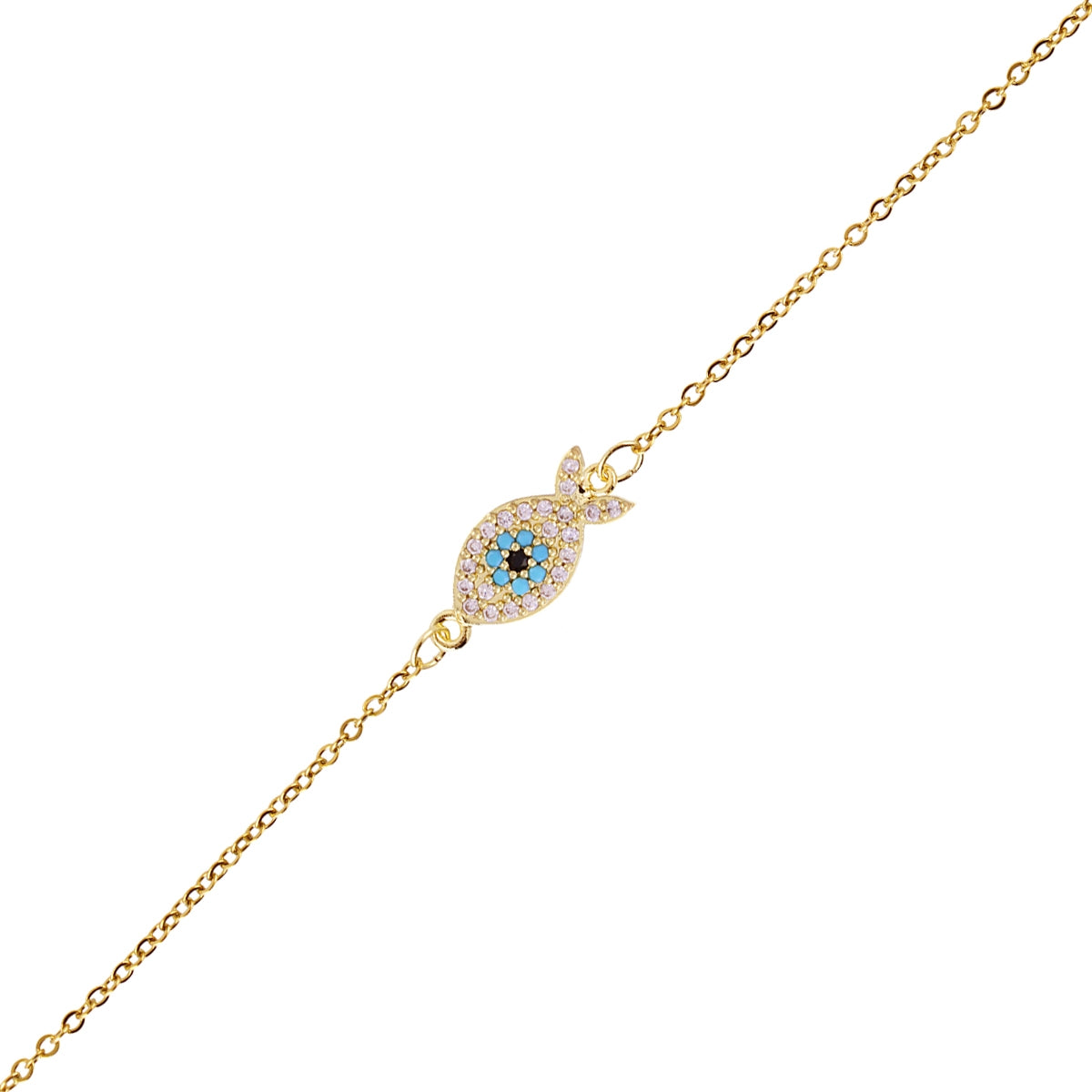 Pulsera Shine Infinite Dorado Anartxy