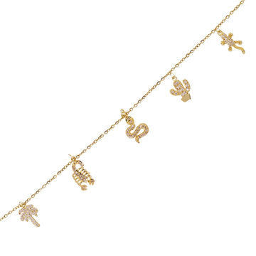 Pulsera Shine Sahara Dorado Anartxy