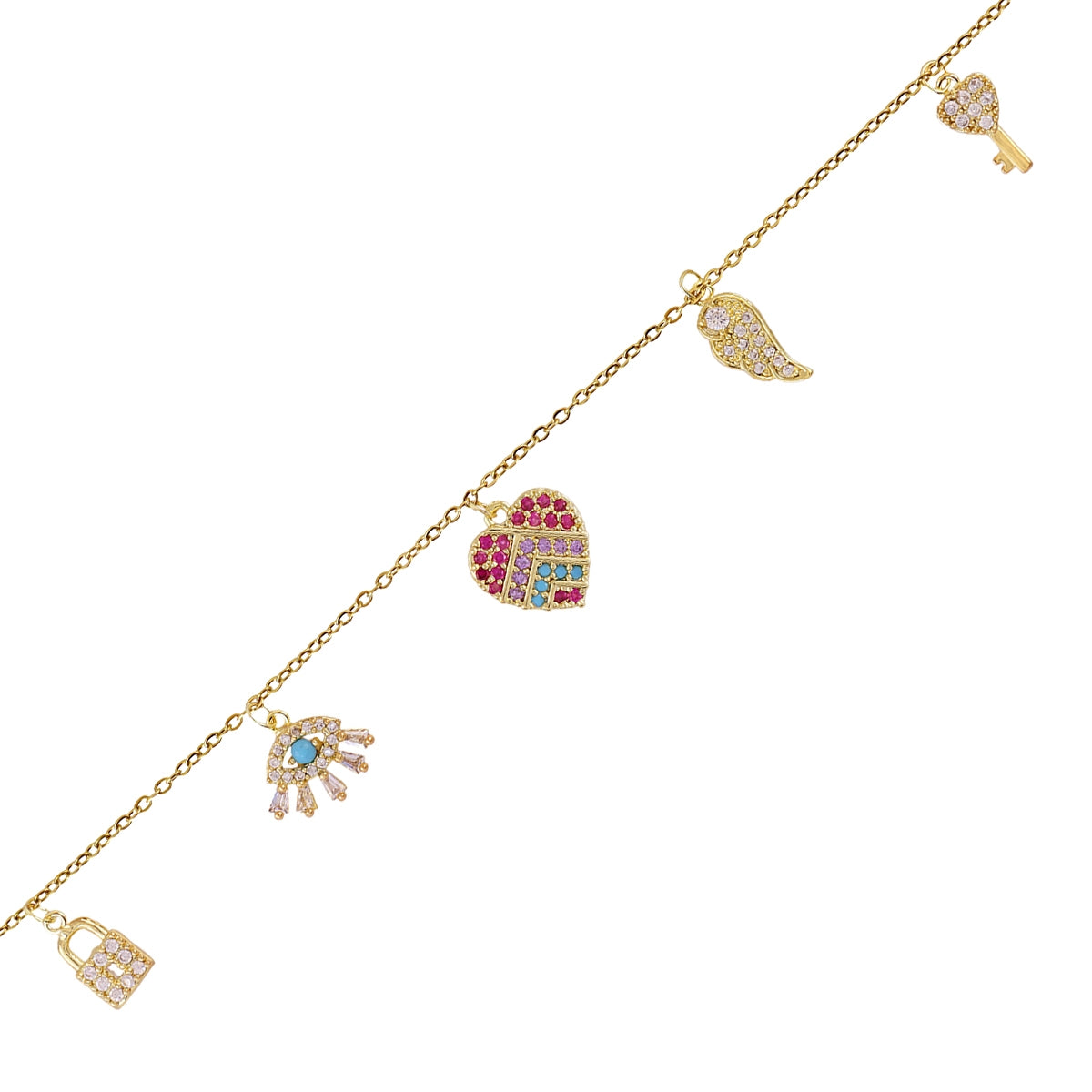 Pulsera Shine Special Dorado Anartxy