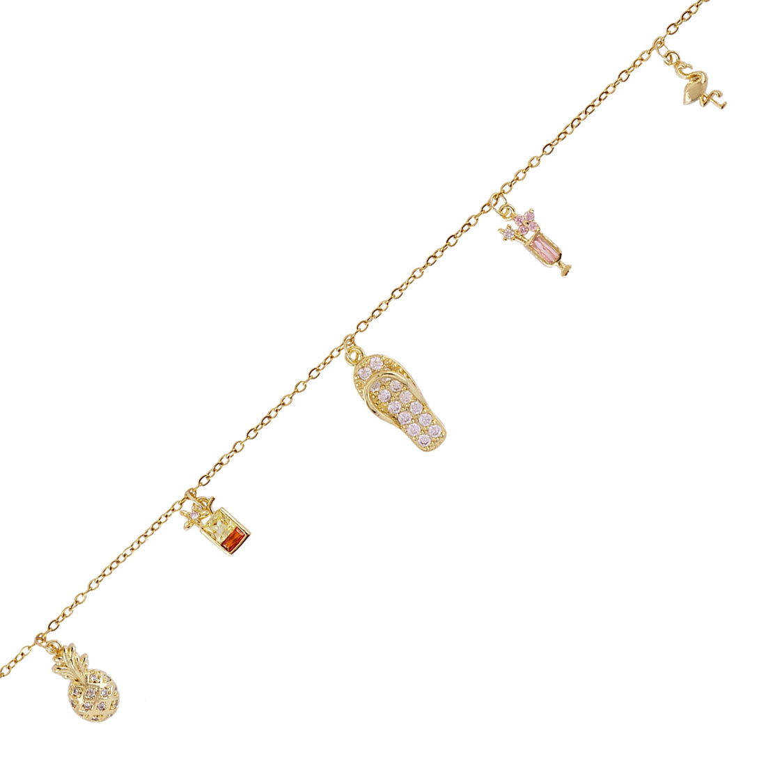 Pulsera Shine Summery Dorado Anartxy