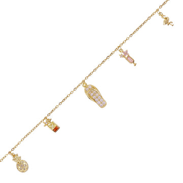 Pulsera Shine Summery Dorado Anartxy