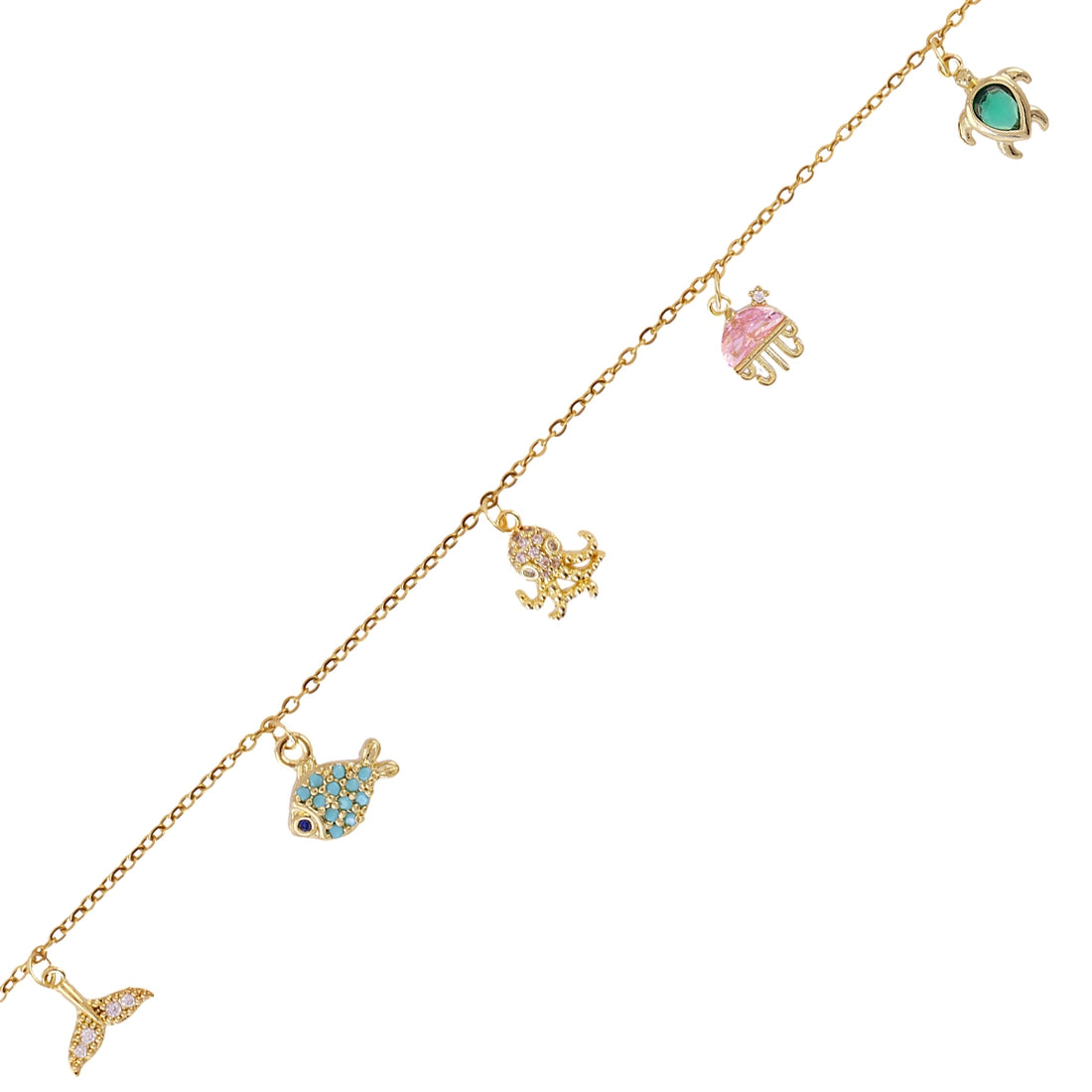 Pulsera Shine Swell Dorado Anartxy