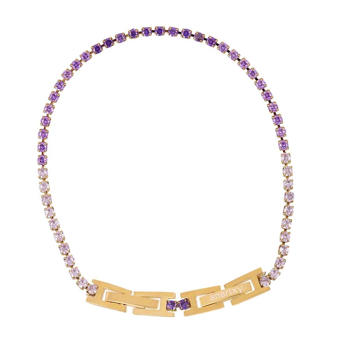 Pulsera Sparkle Bright Morado Anartxy
