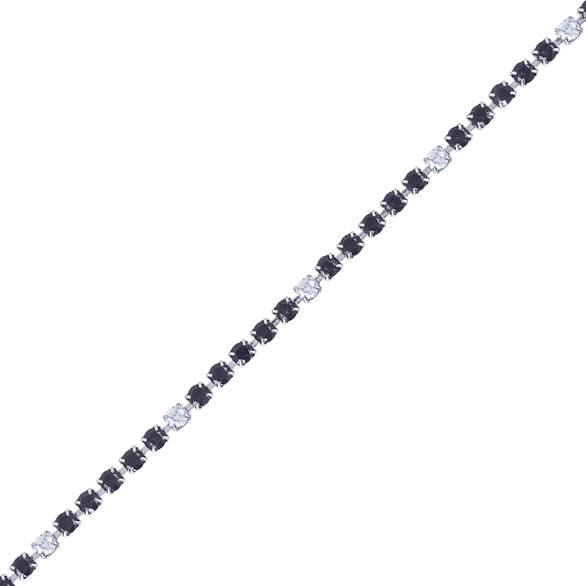 Pulsera Sparkle Flash Negro Anartxy