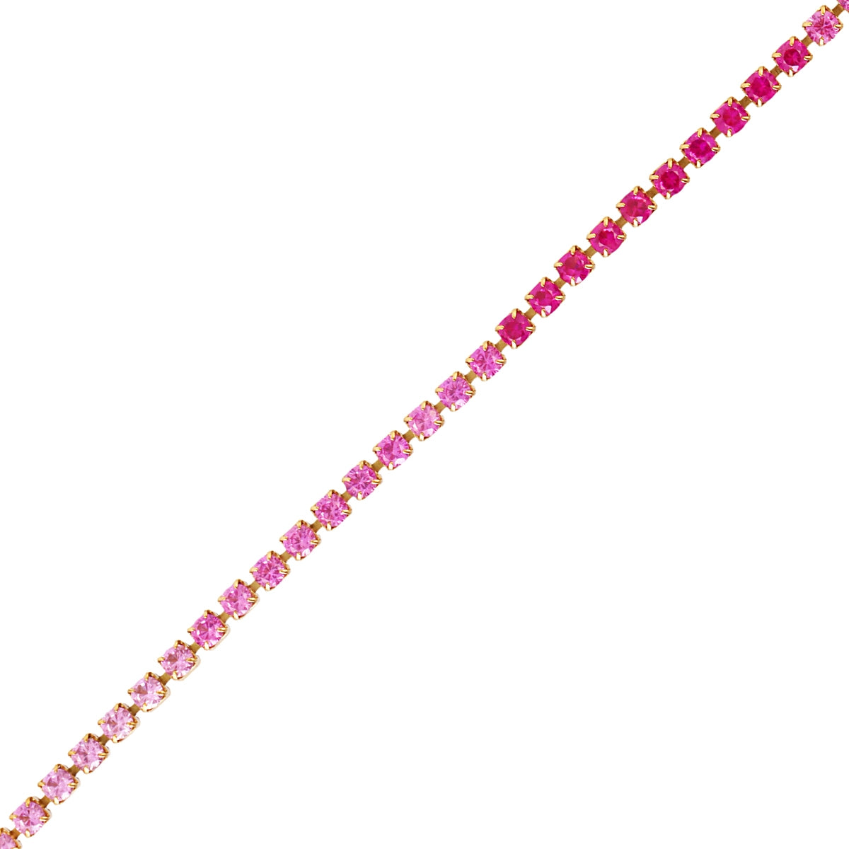 Pulsera Sparkle Gradient Rosa Anartxy