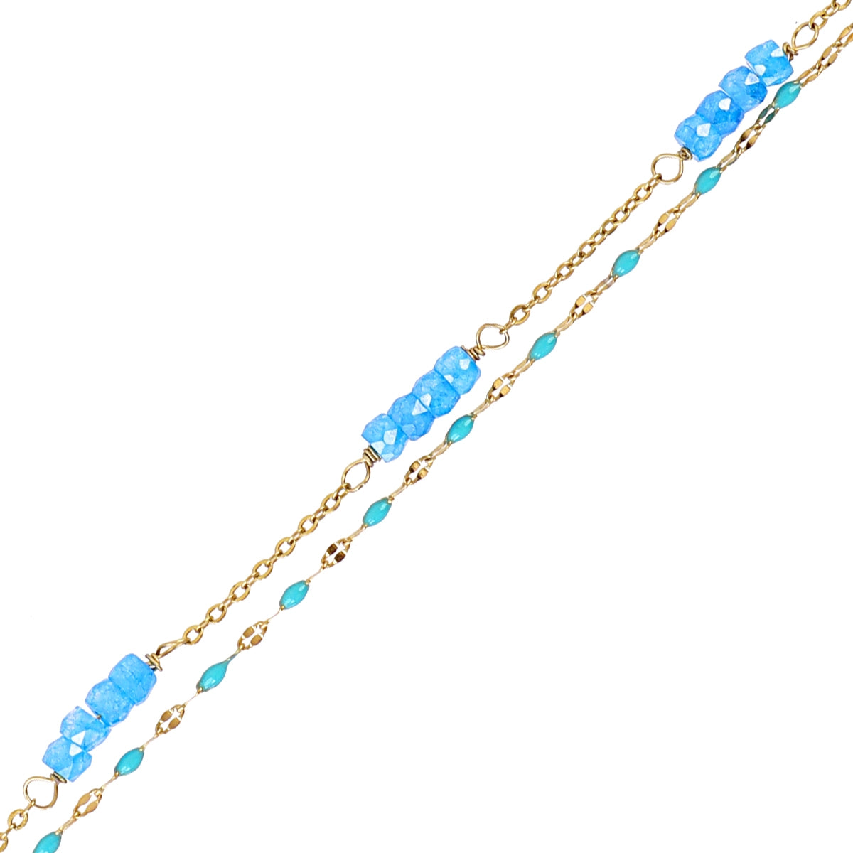 Pulsera Spirit Bita Turquesa Anartxy
