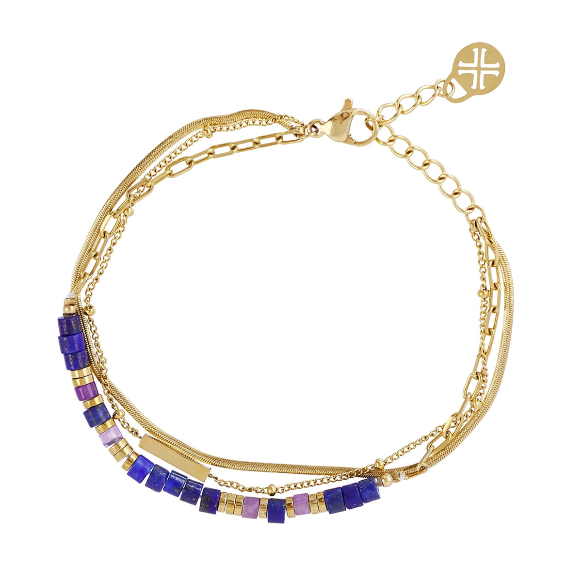 Pulsera Spirit Bloomy Azul Anartxy