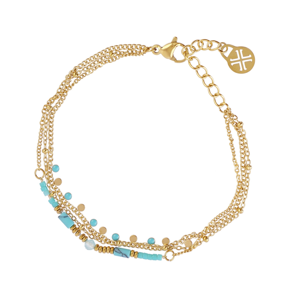 Pulsera Spirit Blyra Turquesa Anartxy