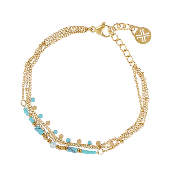 Pulsera Spirit Blyra Turquesa Anartxy