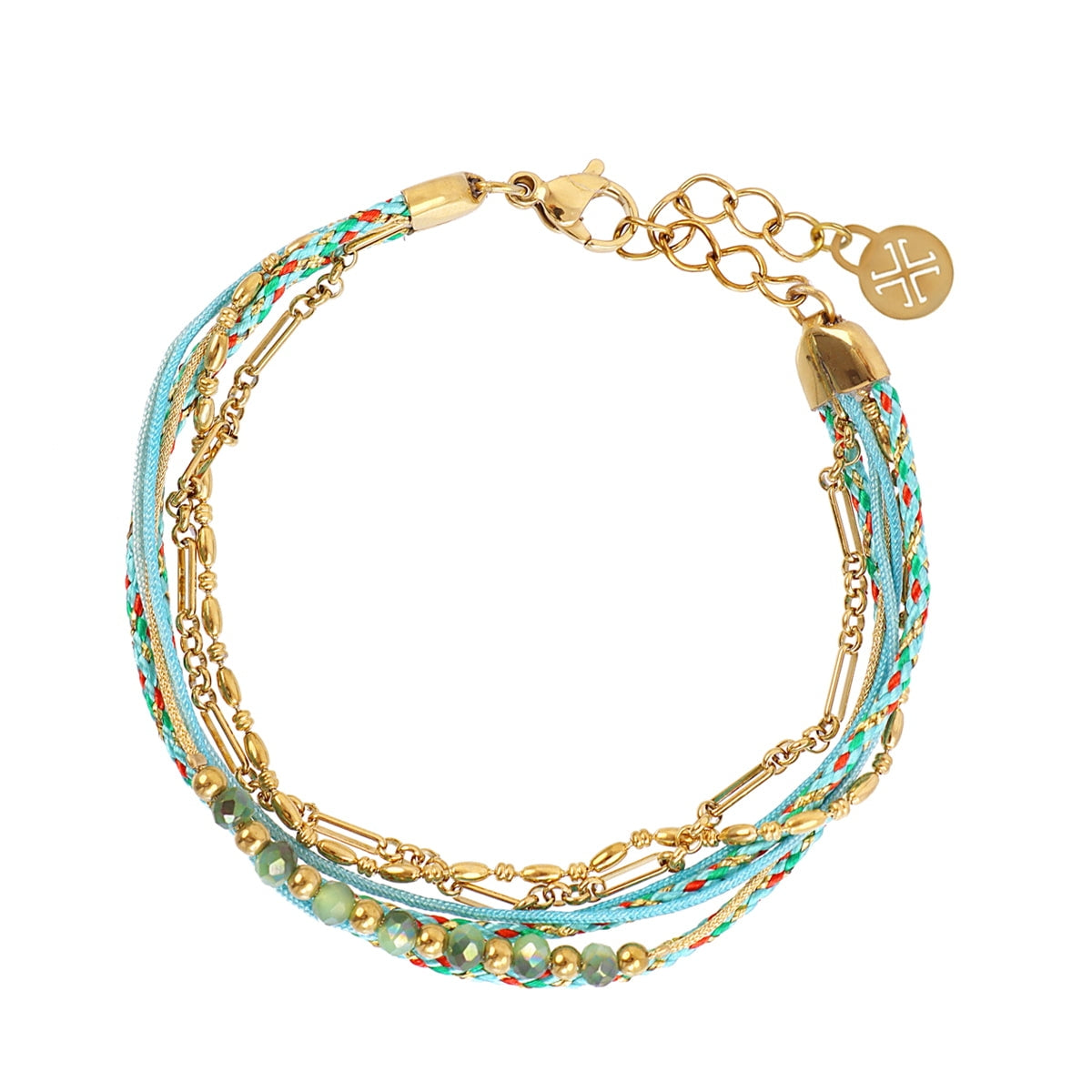 Pulsera Spirit Citrine Turquesa Anartxy