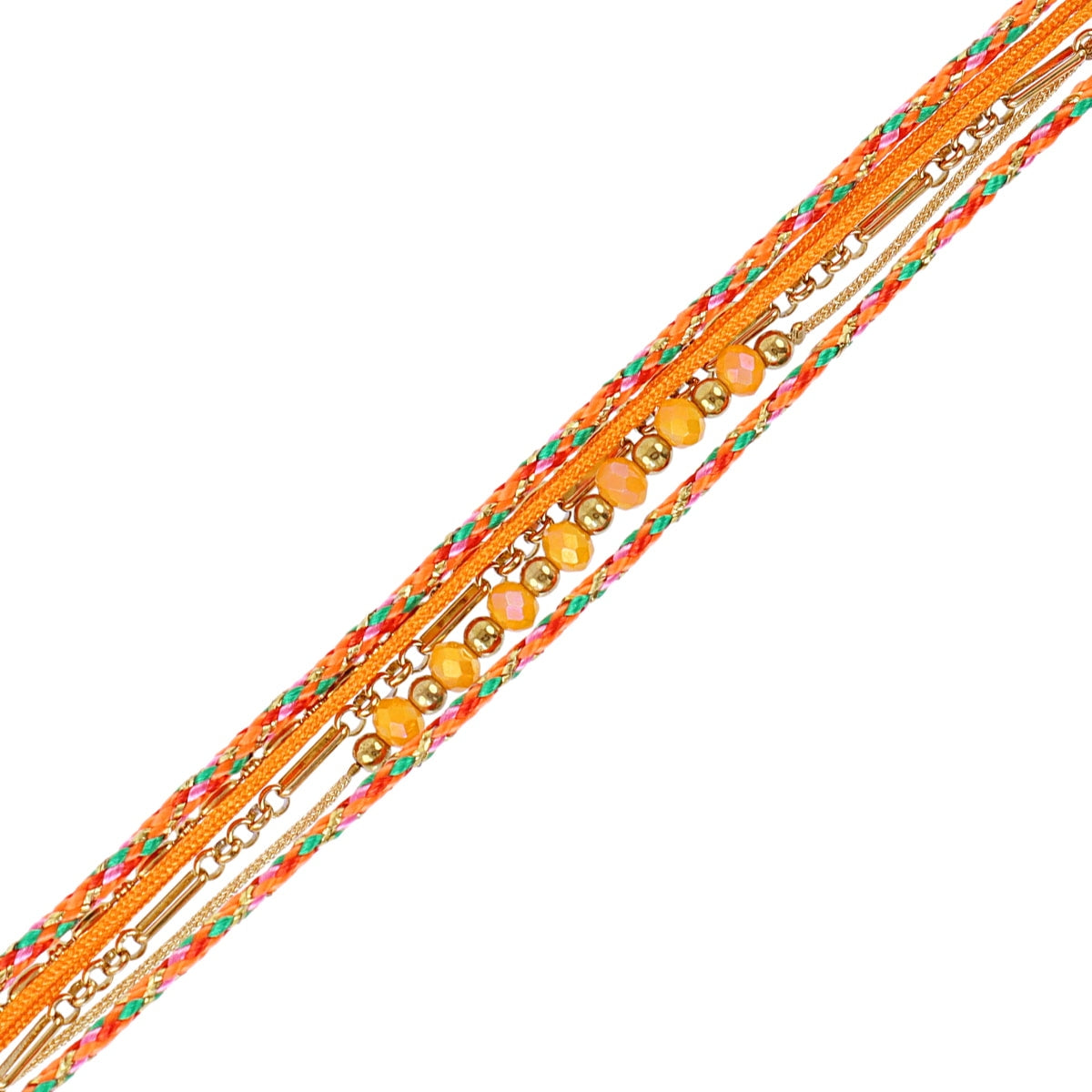 Pulsera Spirit Citrine Naranja Anartxy