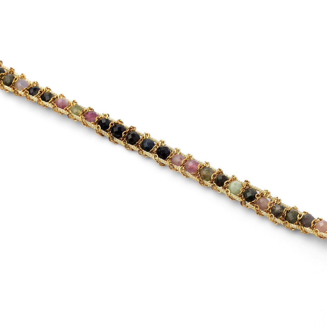 Pulsera Spirit cuentas multicolor Rosa Anartxy