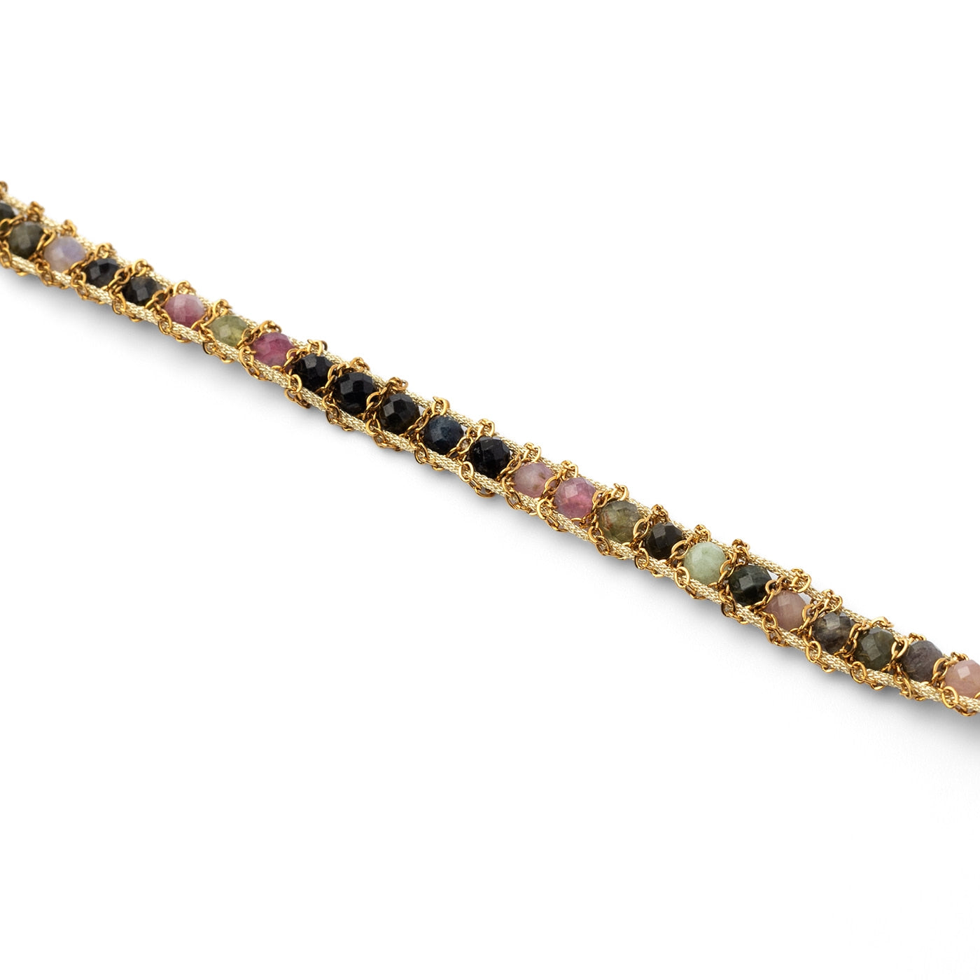 Pulsera Spirit cuentas multicolor Rosa Anartxy