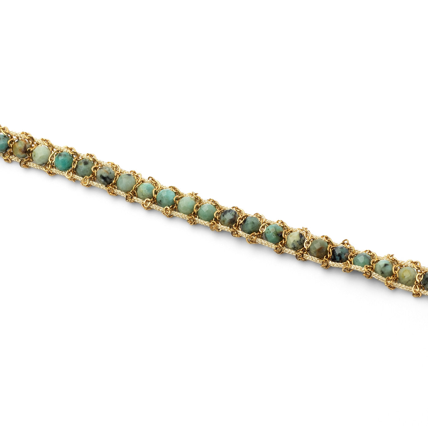 Pulsera Spirit cuentas multicolor Verde Anartxy