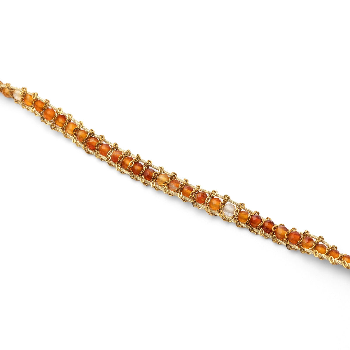 Pulsera Spirit cuentas multicolor Naranja Anartxy