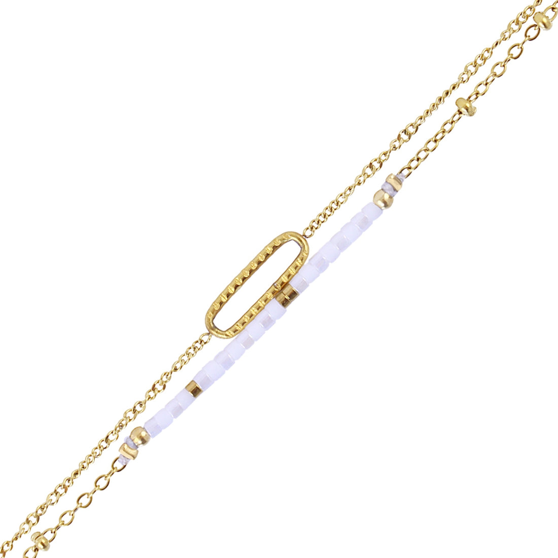Pulsera Spirit Dune Blanco Anartxy
