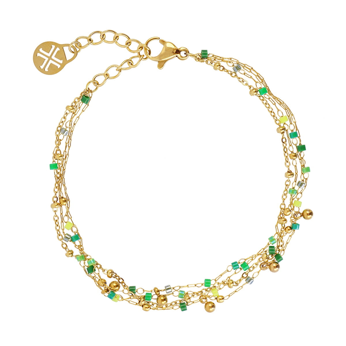 Pulsera Spirit Glossy Verde Anartxy