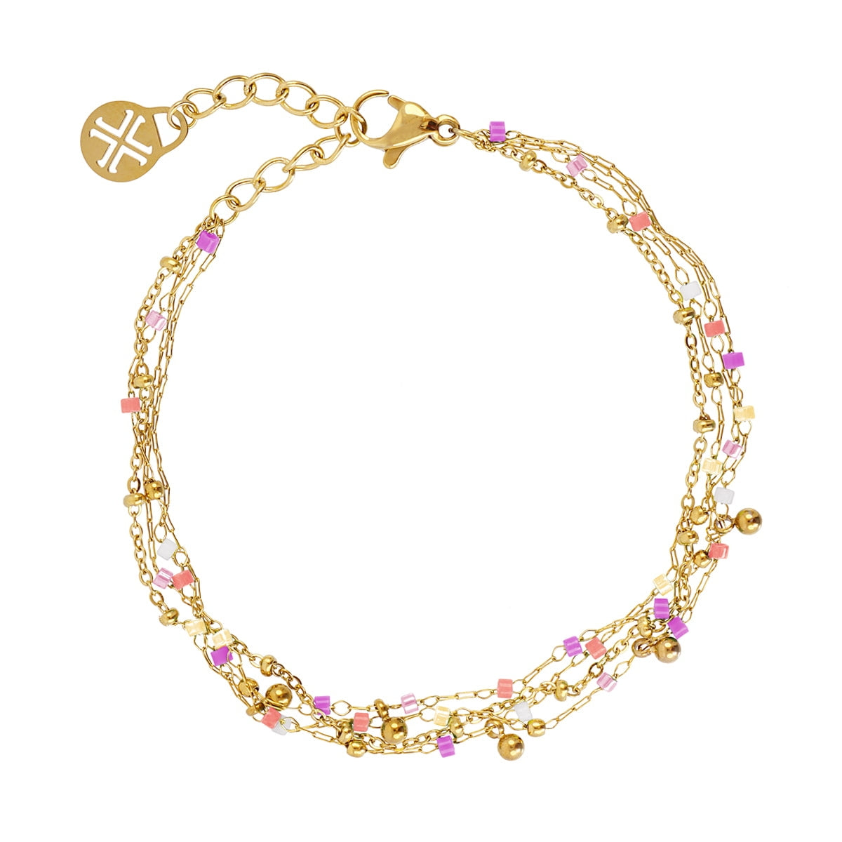 Pulsera Spirit Glossy Rosa Anartxy
