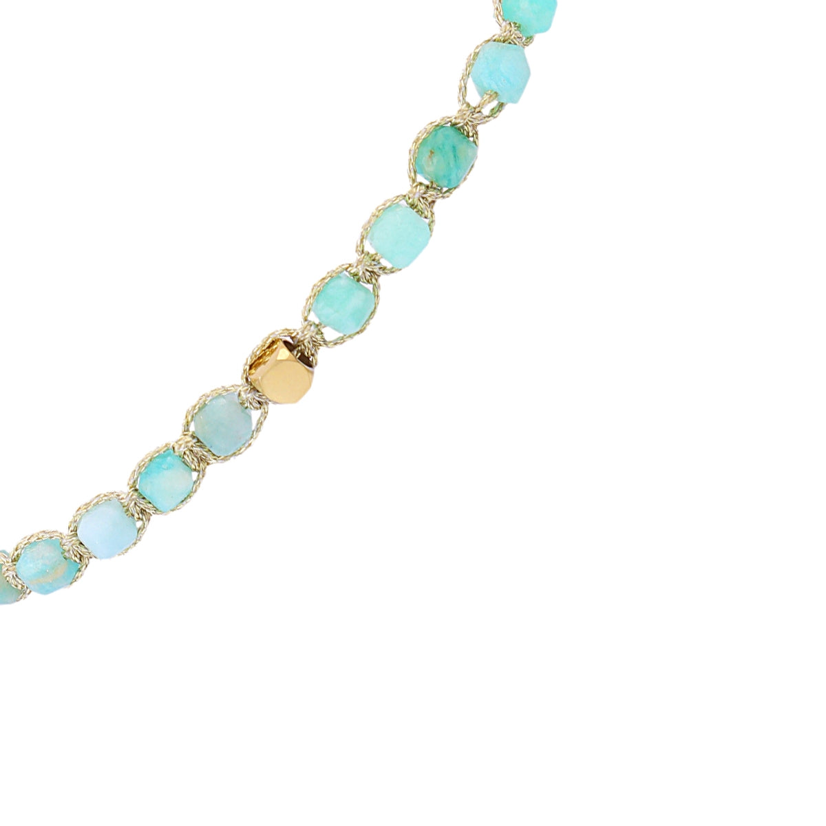 Pulsera Spirit hilo ajustable de colores Turquesa Anartxy