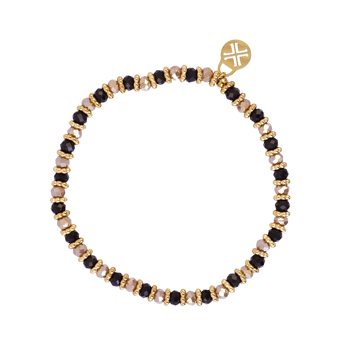 Pulsera Spirit Jolly Negro Anartxy