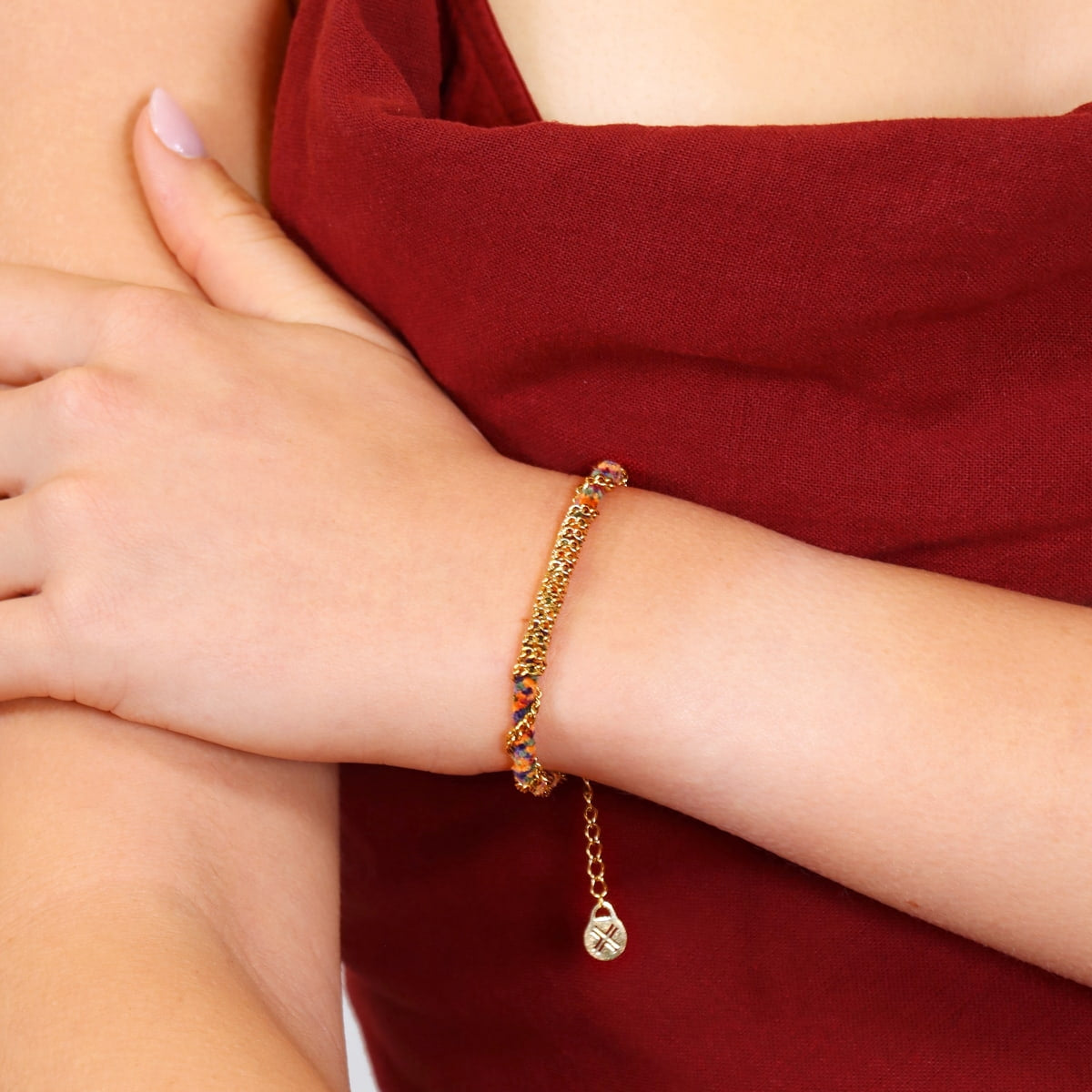 Pulsera Spirit Kente Café Anartxy