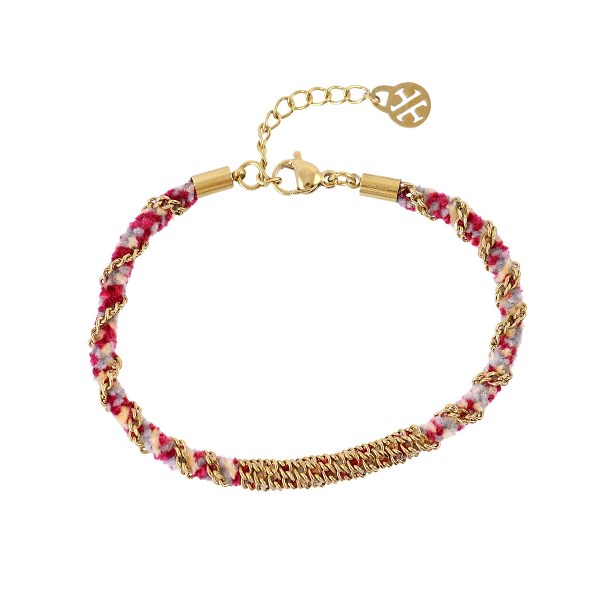 Pulsera Spirit Kente Rosa Anartxy