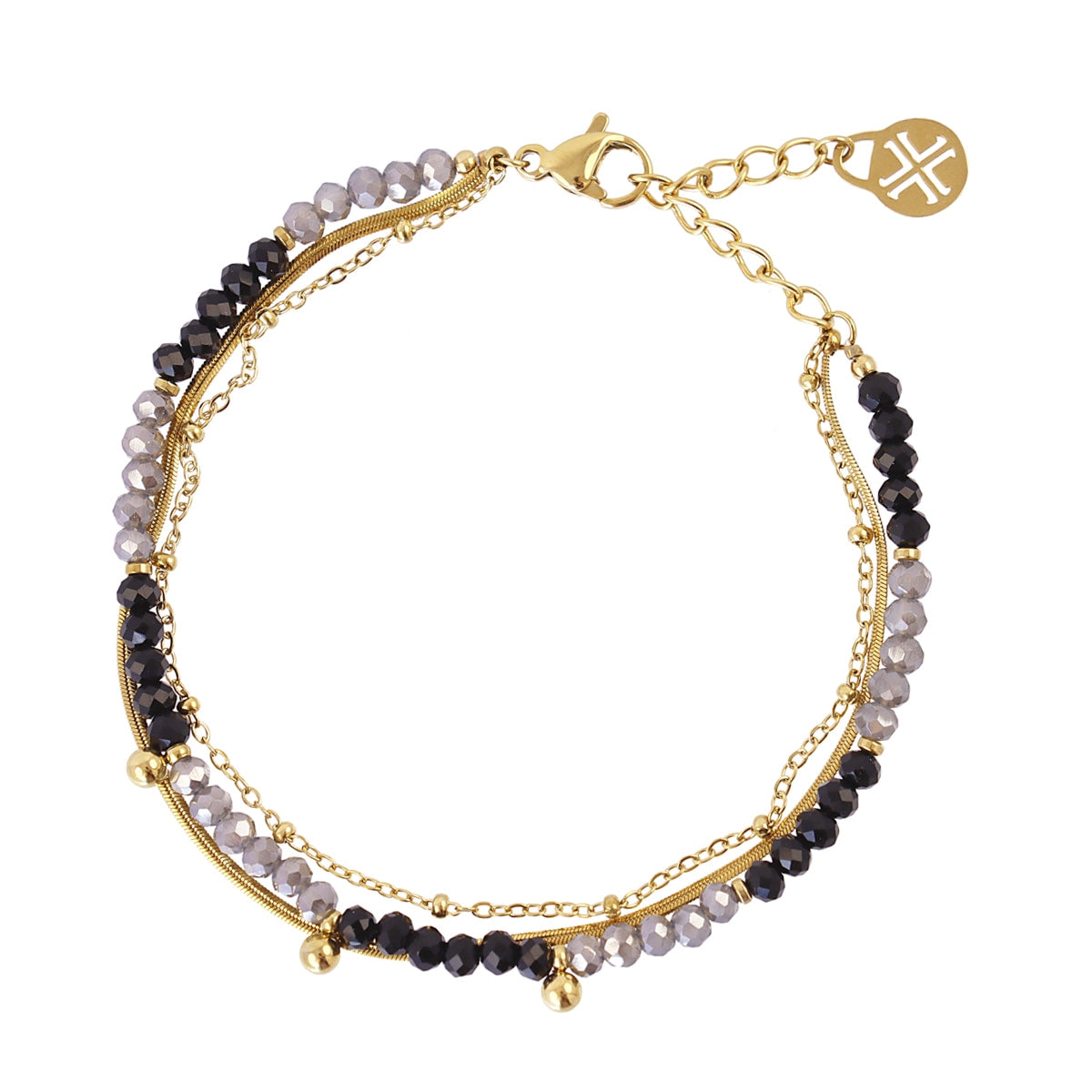 Pulsera Spirit Lexa Negro Anartxy