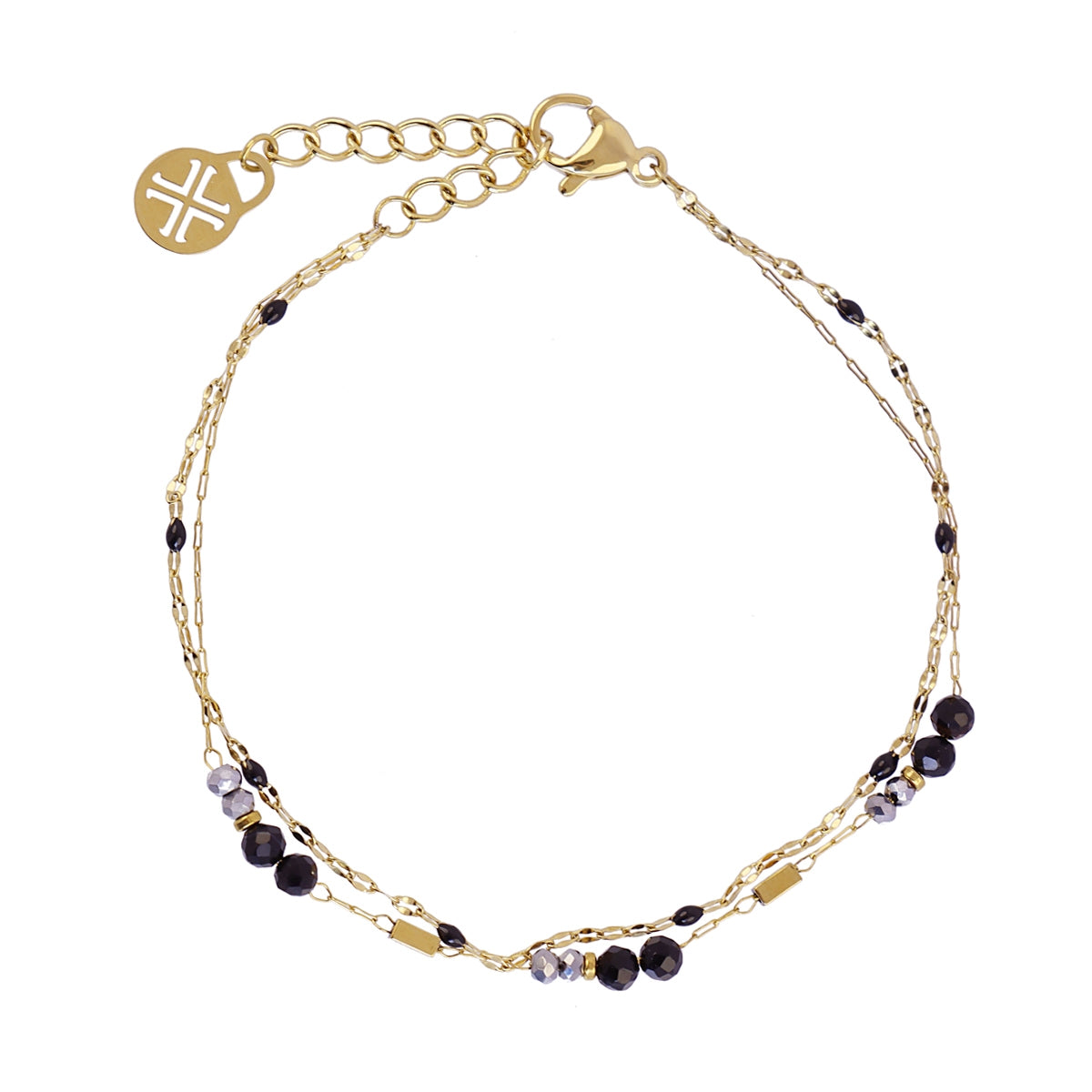 Pulsera Spirit Liss Negro Anartxy