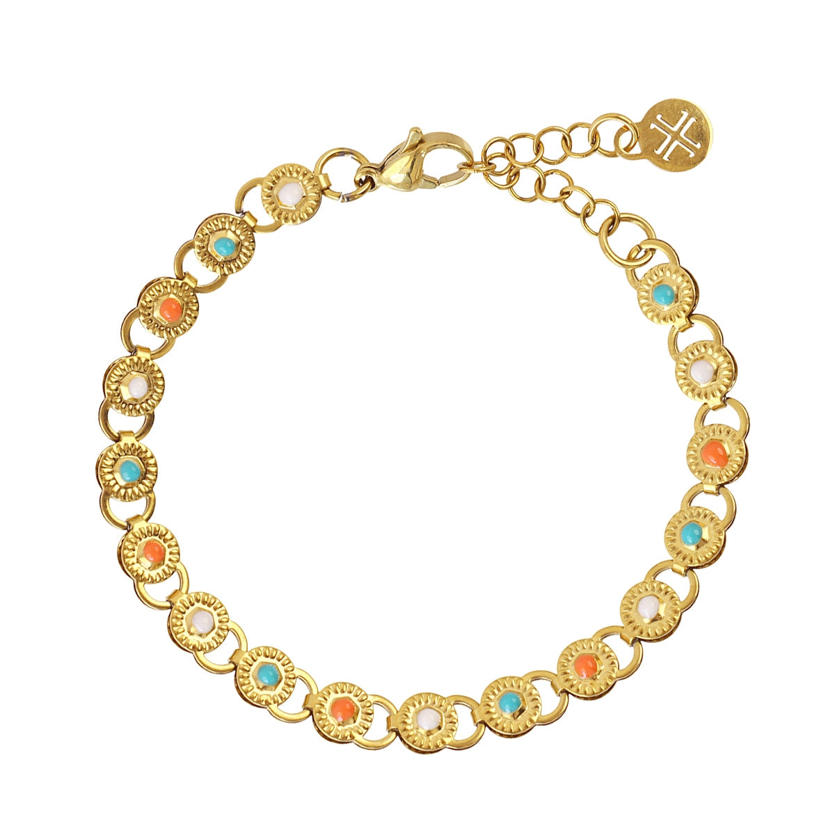 Pulsera Spirit medallones esmaltados Combinado Anartxy