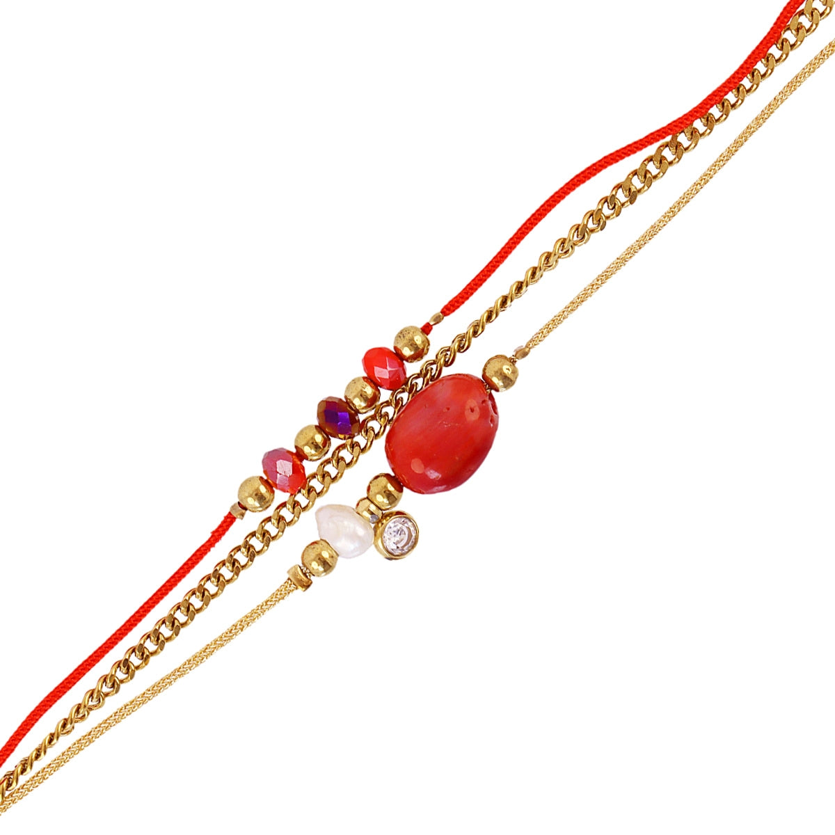 Pulsera Spirit Nahara Rojo Anartxy
